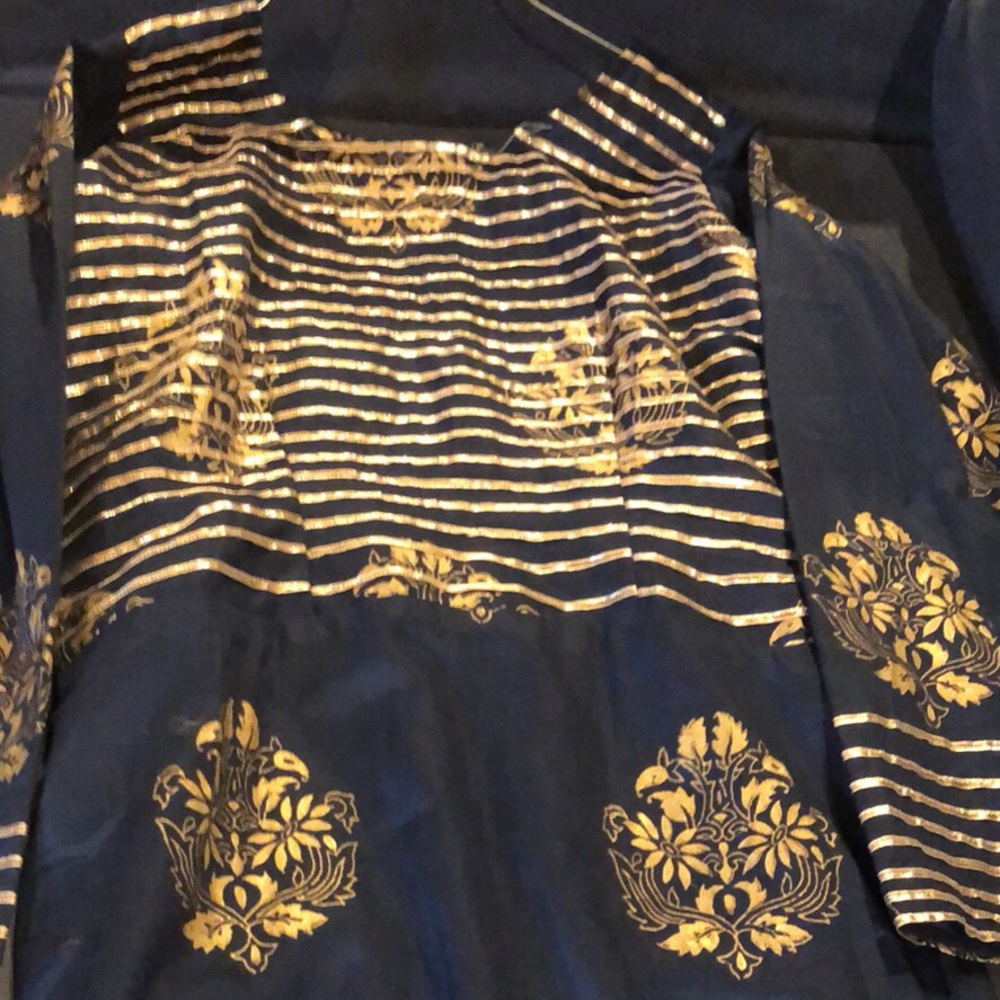 Indian style floor length gown